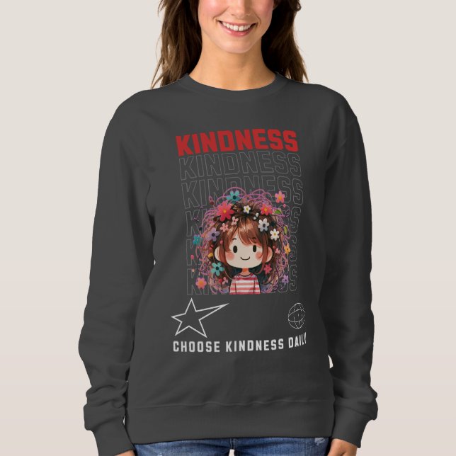 Sprid med vår "kindness"-tröja t shirt (Framsida)