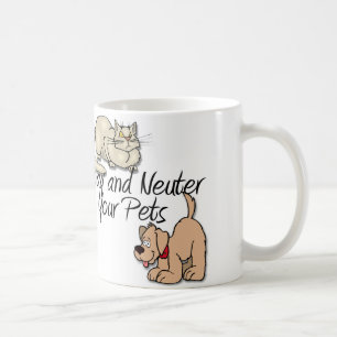 Sprid och nyst dina sällskapsdjur kaffemugg