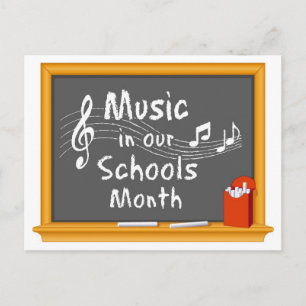 Sprid Ord Music Cont Vykort