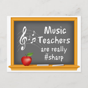 Sprid Ord Music Cont Vykort