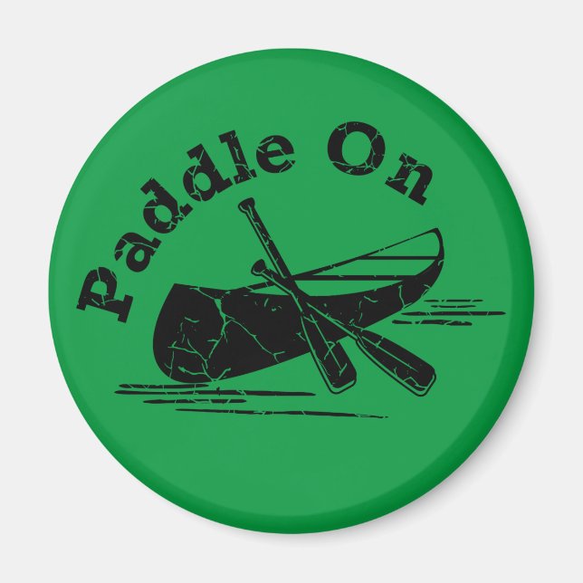 Sprid Paddel på design - Cirkelmagnet Magnet (Framsidan)