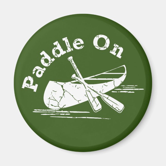 Sprid Paddel på design - Cirkelmagnet Magnet (Framsidan)