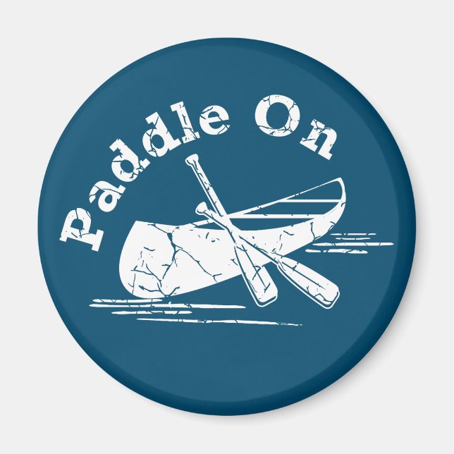 Sprid Paddel på design - Cirkelmagnet Magnet (Framsidan)
