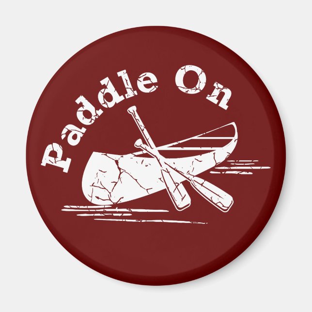 Sprid Paddel på design - Cirkelmagnet Magnet (Framsidan)