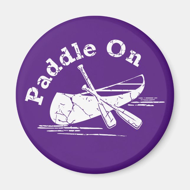 Sprid Paddel på design - Cirkelmagnet Magnet (Framsidan)
