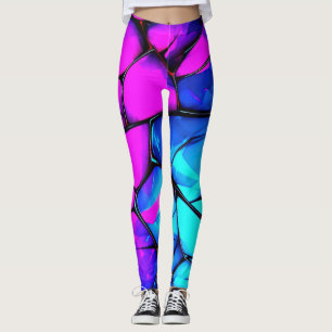 Sprid prism: levande Abstrakt Leggings