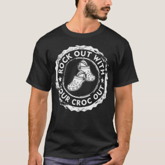 Sprid Retro Sten ut med din krock ut sjuksköterska T Shirt