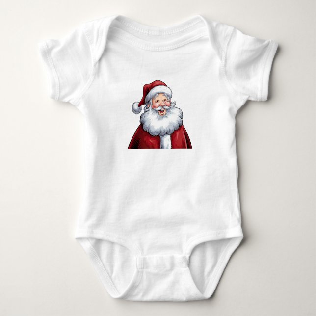 Sprid Santa T Shirt (Framsida)