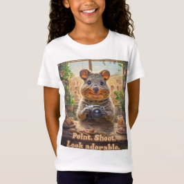 Sprid Smiles med vår Cheerful Quokka Tee! T Shirt