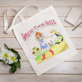 Sprid the Seeds Tote Tygkasse