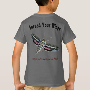 Sprid ut din Vinge med färgad måndyna och baksid T Shirt