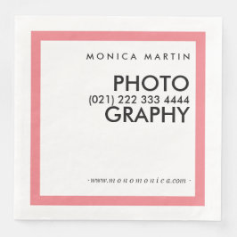 Sprid ut ditt varumärke! pappersservett