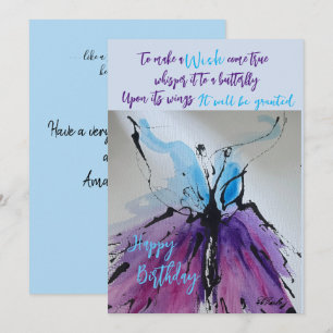 Sprid ut ditt Vingar-kort Anteckningskort