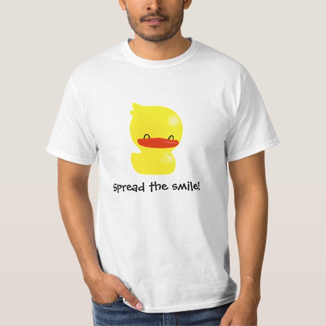 Sprid ut Smile! Ducky T-Shirt (Framsida)