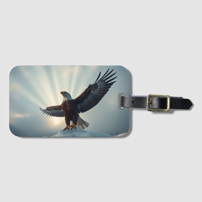 Sprid vingarna, anamma världen | bagagebricka (Framsida horisontal)