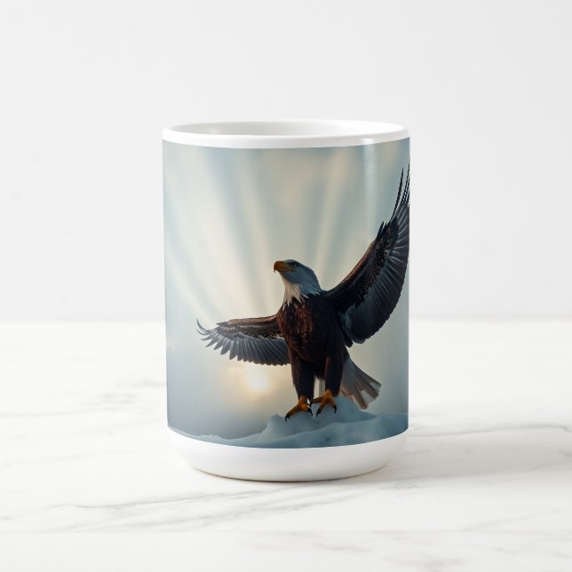 Sprid vingarna, anamma världen | kaffemugg (Center)