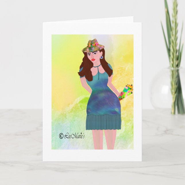 Sprida Cheer LeeMarie's Kreativ Design Kort (Framsida)