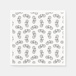 Sprida cyklar Skriv ut Mönster ANPASSNINGSBAR BG  Pappersservett