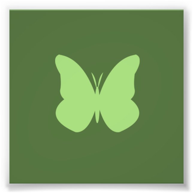 Sprida fjäril fototryck (Framsidan)