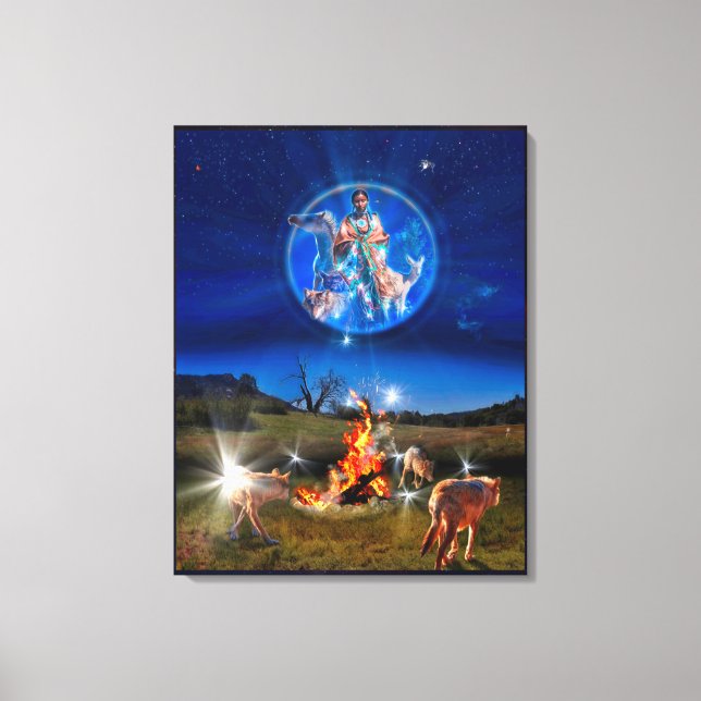 SPRIDA FRED TILL NATIONERNA CANVASTRYCK (Framsida)