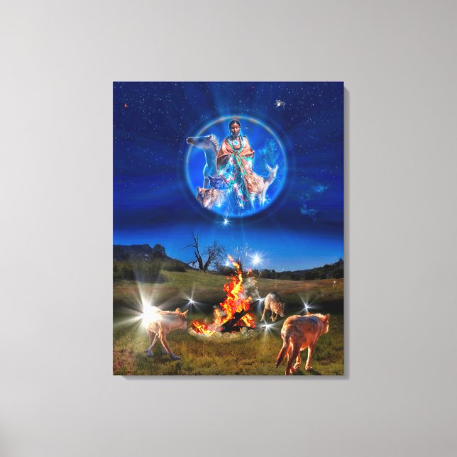 SPRIDA FRED TILL NATIONERNA CANVASTRYCK (Framsida)