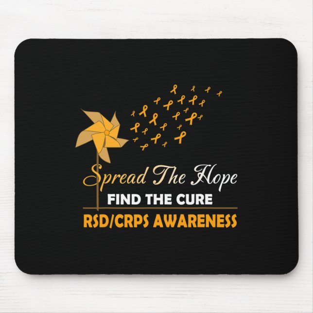 SPRIDA HOPE RSD CRPS-medvetenheten Musmatta (Framsidan)