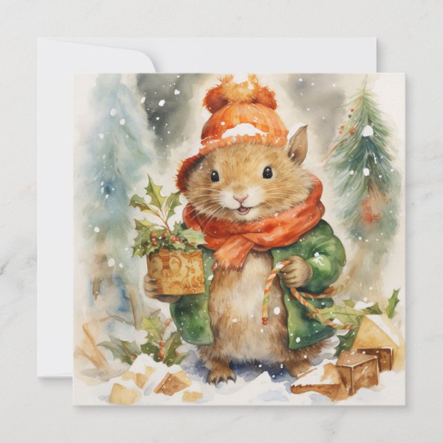 Sprida julglädje julkort (Framsida)