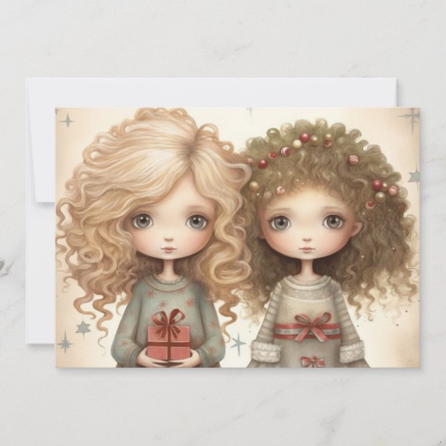 Sprida julglädje Julkort (Framsida)