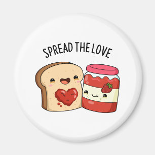 Sprida Kärlek från Sylt och Bread Pun Magnet