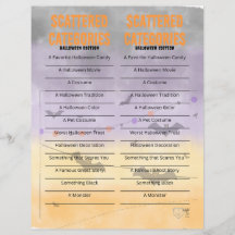 Sprida kategorier - Halloween Edition