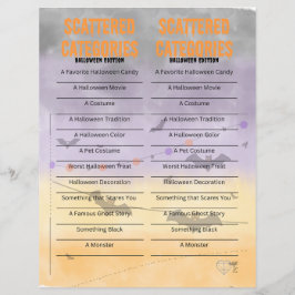 Sprida kategorier - Halloween Edition