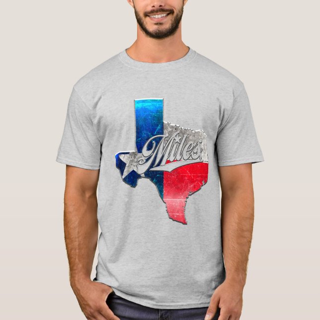Sprida "MILES, TEXAS" T-Shirt (Framsida)