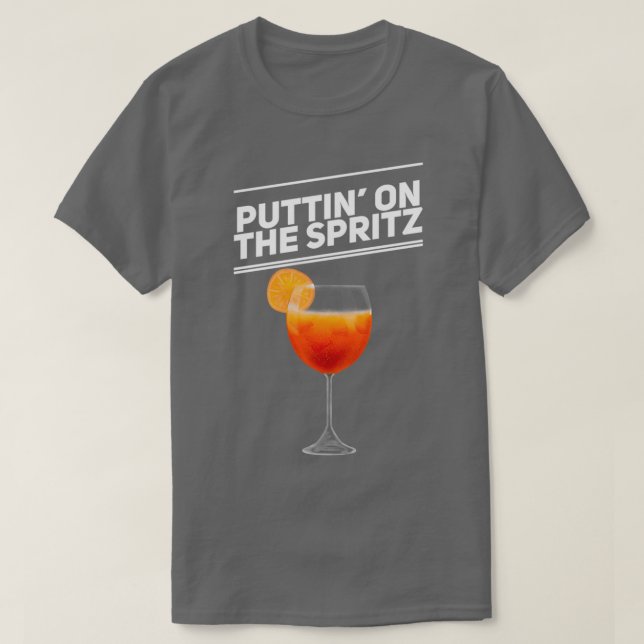 Sprida på Spritz T Shirt (Design framsida)