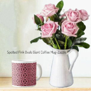 Sprida Rosa Ovaler Jumbo Mugg