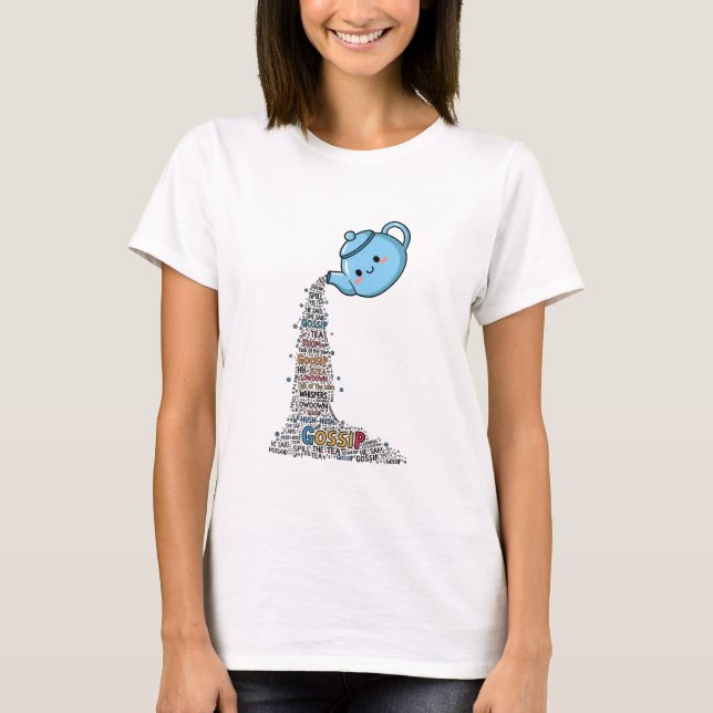 Sprida skvaller t shirt (Framsida)