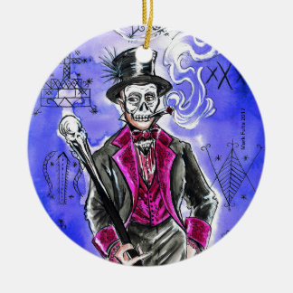 Sprida talanger julgransprydnad keramik