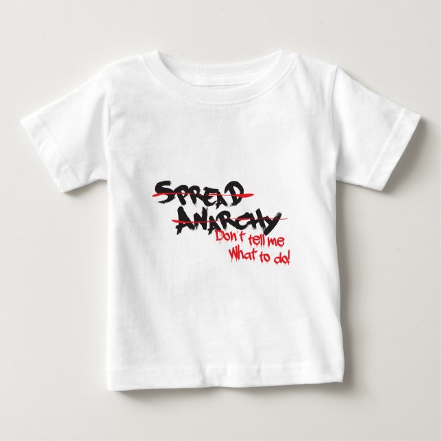 Spridd anarki! t-shirt (Framsida)