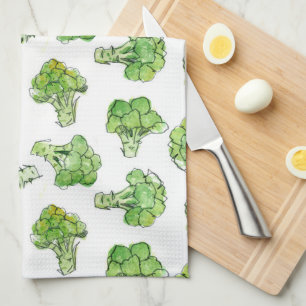 spridd broccoli - kökshandduk