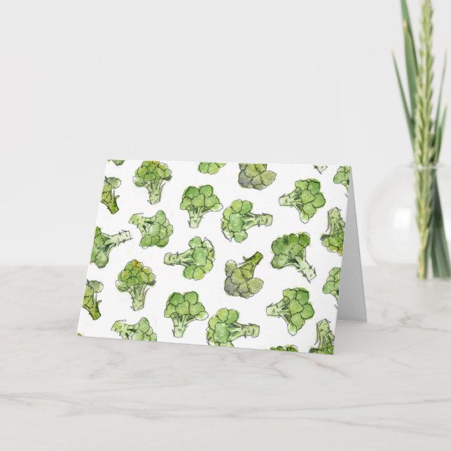 spridd broccoli - kort (Framsida)