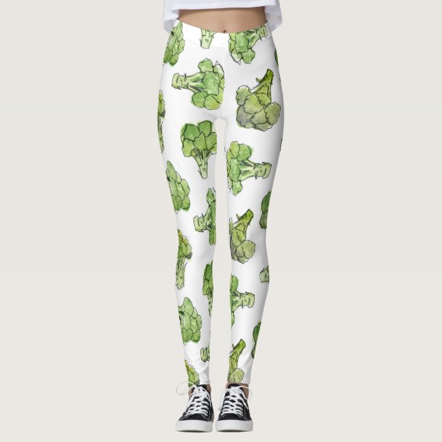 spridd broccoli - leggings (Framsida)