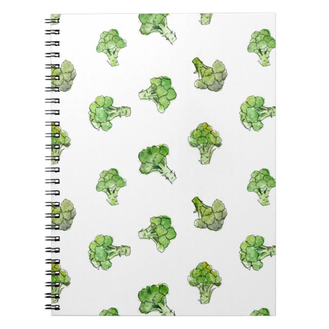 Spridd broccoli - - öppnar anteckningsbok (Framsidan)