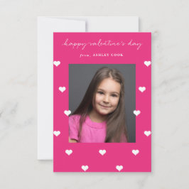 Spridd hjärtaklassrumvalentin inbjudningar