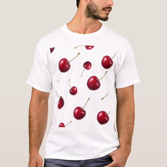 Spridda Körsbär T Shirt (Framsida)