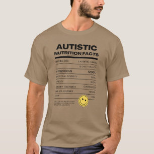 Spridning av autistiska näringsfetter t shirt