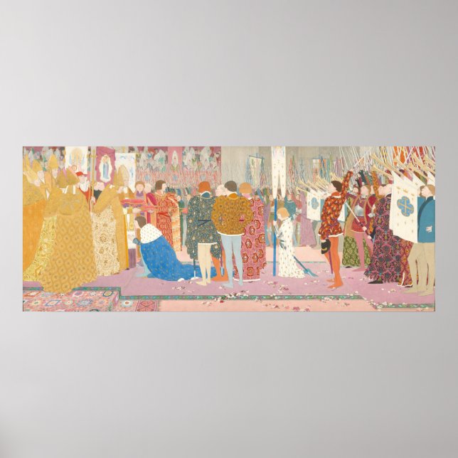 Spridning av Dauphin - Boutet de Monvel Fine Art Poster (Framsidan)