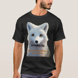 Spridning av joy Arctic Fox-Helgdag T Shirt