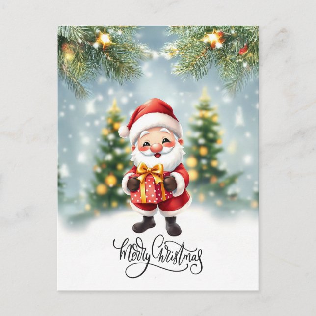 Spridning av julCheer Helg Vykort (Framsida)