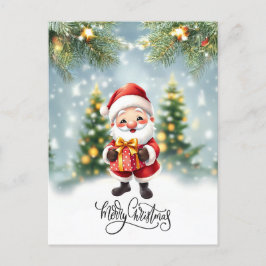 Spridning av julCheer Helg Vykort