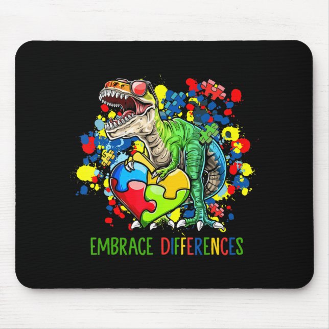 Spridning av studentskillnaderna Dinosaur T-Rex Ki Musmatta (Framsidan)