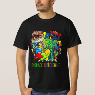 Spridning av studentskillnaderna Dinosaur T-Rex Ki T Shirt